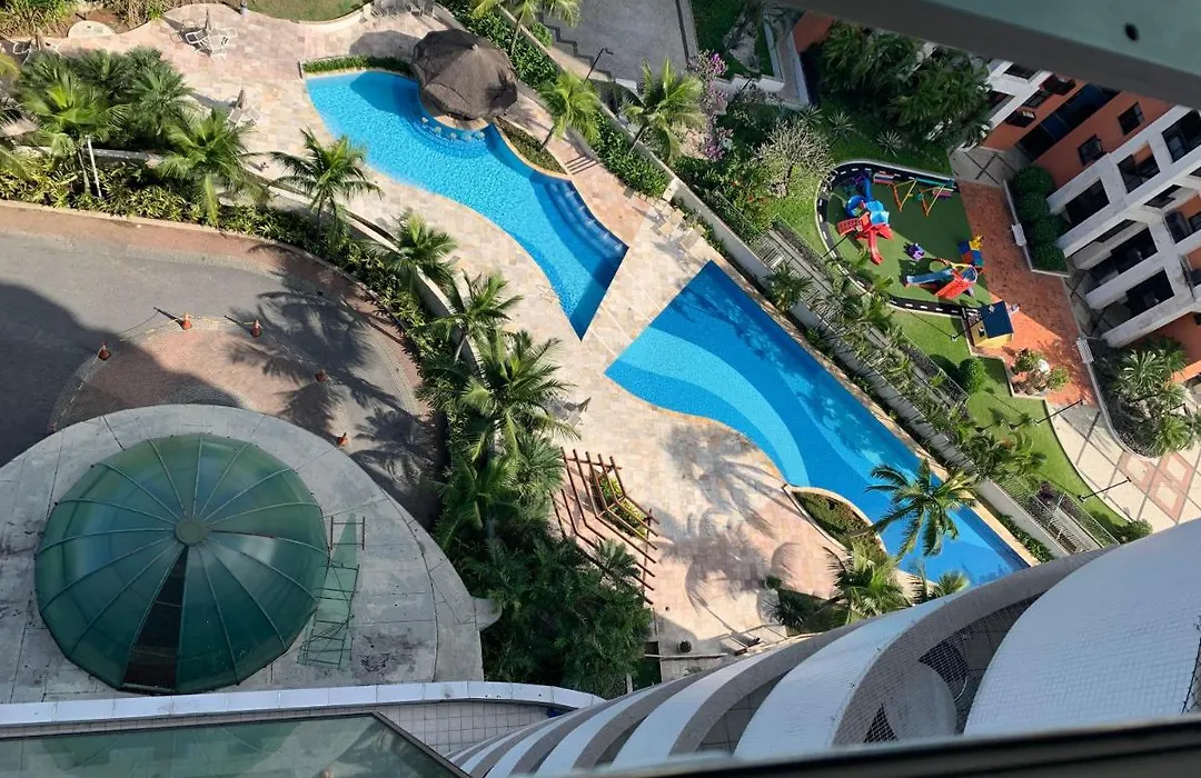 Lindo Flat na Barra da Tijuca com vista para o mar-1