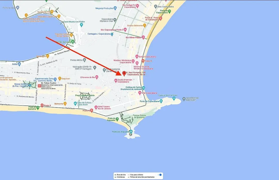 2 Quartos Entre Copacabana E Ipanema • Praia A Pe!-1
