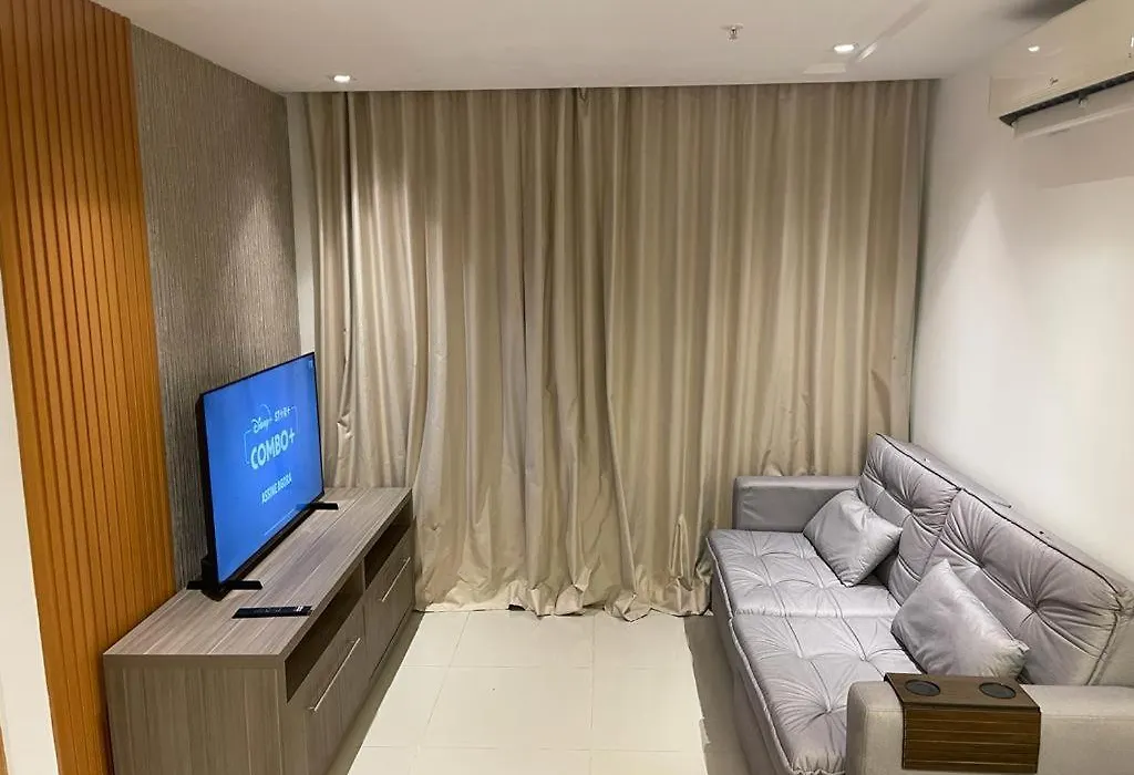 Flat Hotel Samba, 5KM da Praia da Barra, 2km Jeunesse Arena, enfrente ao Projac, 1km do Rio Centro-1