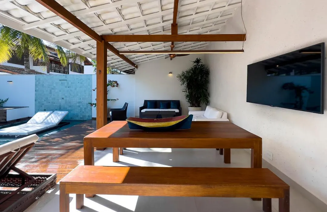 Casa Champagne - Mansao Com Paisagismo, Piscina E Acesso A Praia Via Balsa-1
