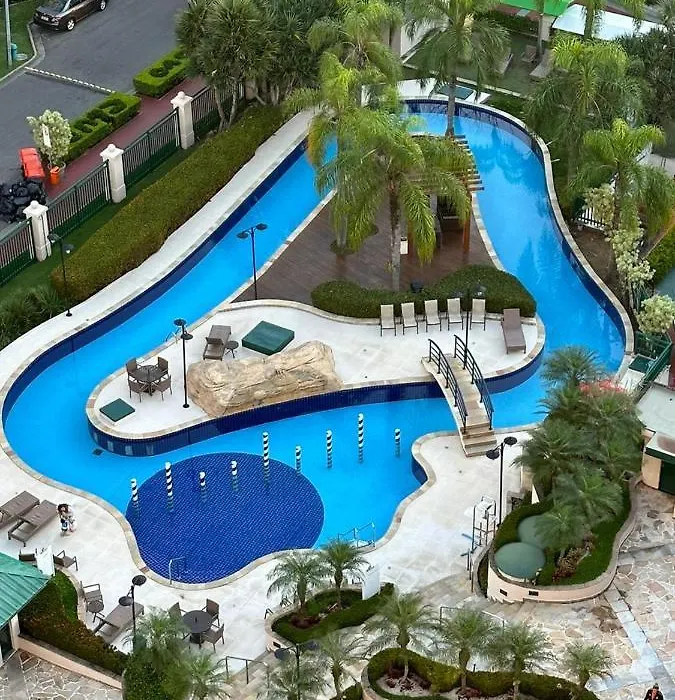 Flat Com Vista Panoramica -15- Na Barra Da Tijuca - Estacionamento Gratuito - Frigobar - Ar Condicionado - Piscina - Academia - Balsa Para Praia Gratis - Varanda - Vista Parcial Mar E Lagoa-1