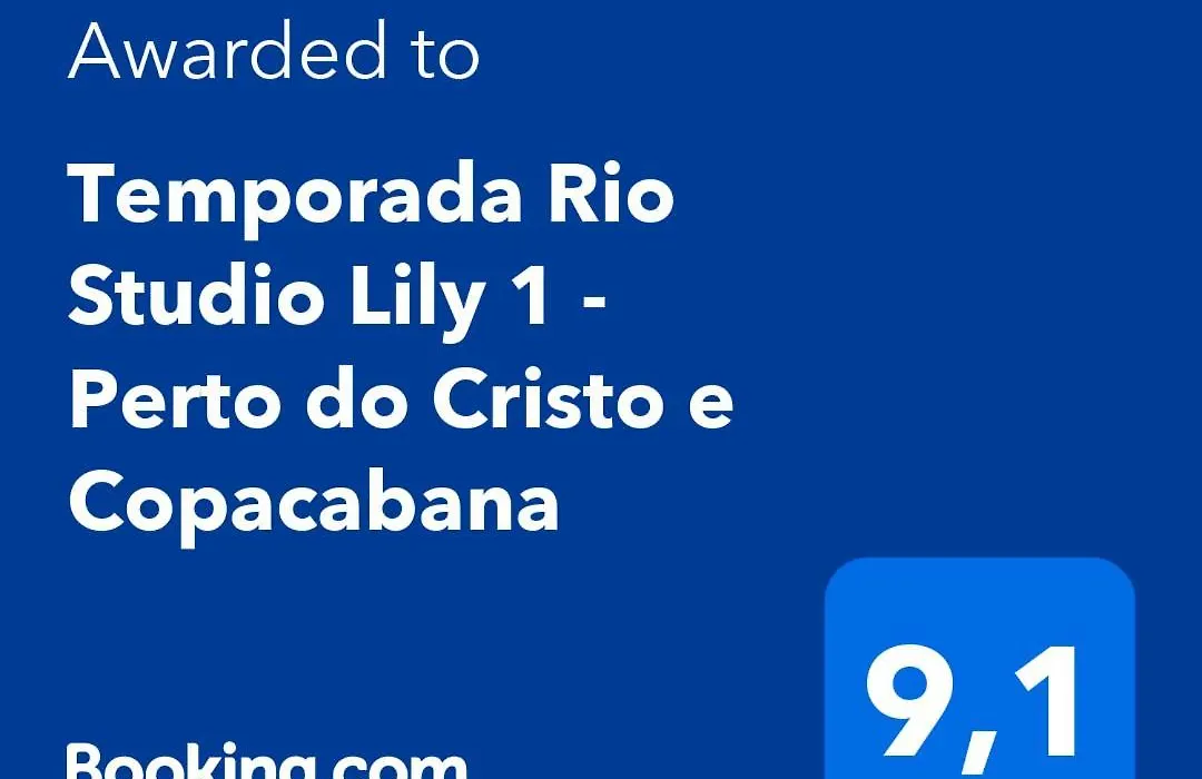 Temporada Rio Studio Lily 1 - Perto Do Cristo E Copacabana-1