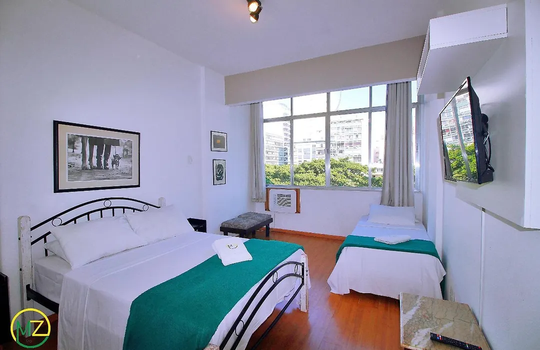 Confortável Studio para 5 pessoas em Copacabana-1