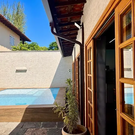 Casa Chale Na Barra Da Tijuca Com Piscina Proximo A Praia-2