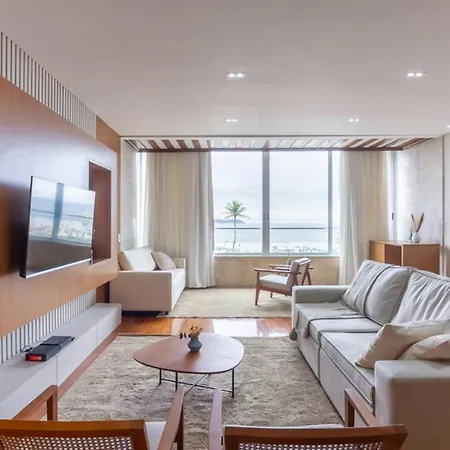 Exclusivo 4 Dorms. Frente Mar Em Ipanema-3