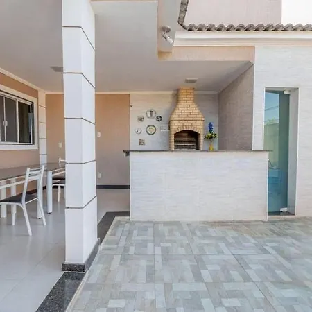 Casa Em Condominio Com Piscina E Churrasqueira-3