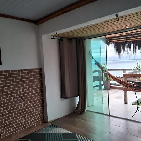 Pousada Marambaia Café - Praiana, econômica, Com café da manhã, piscina e hidromassagem ao ar livre - Frente para o mar-2