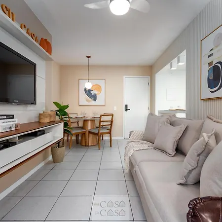2 Quartos com Varanda a 300m RioCentro Wi-Fi 120mbps e Cozinha Completa - Condomínio com Piscina, Estacionamento, Portaria 24h e Parquinho Infantil - Apartamento indicado para Grupos, Hóspedes a Trabalho e Crianças-2