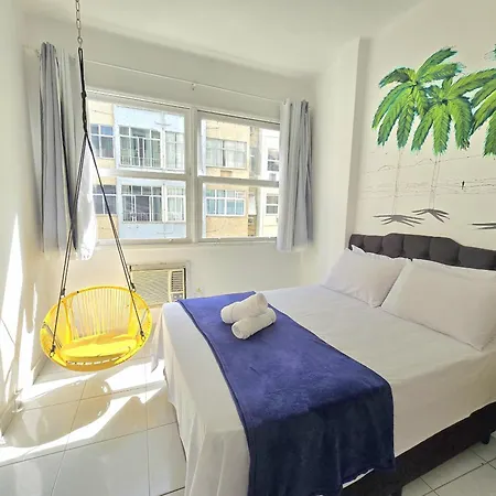 Qto E Sala, Smart Tv, Wi-Fi, Ar-Cond, Praia De Copacabana-2