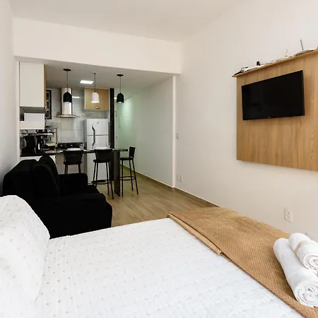 Apartamento Copacabana Vista Mar, quadra da praia.-3