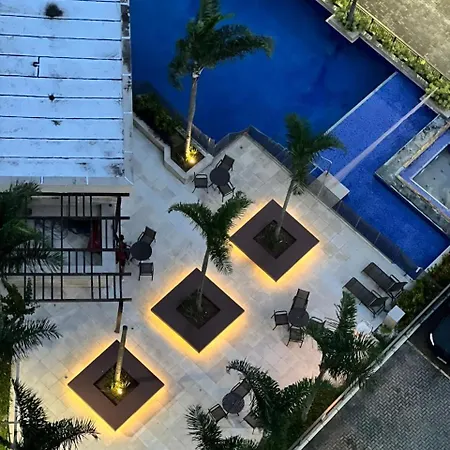 Flat Hotel Samba, 5KM da Praia da Barra, 2km Jeunesse Arena, enfrente ao Projac, 1km do Rio Centro-2