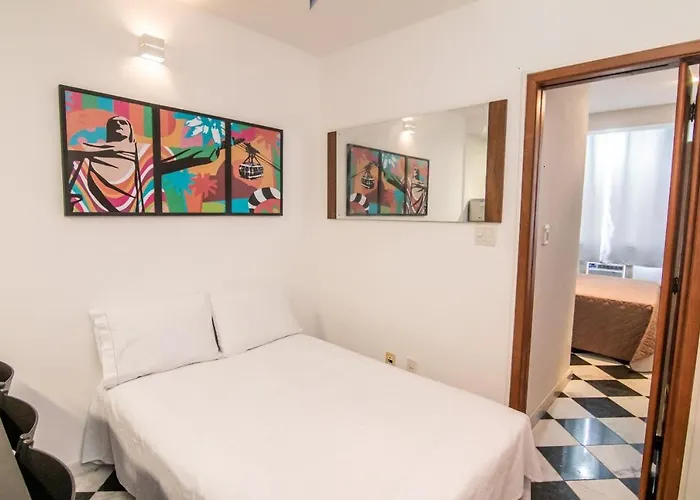Beach Block+Laundry+2 Bathrooms Rio de Janeiro que aceita animais de estimação