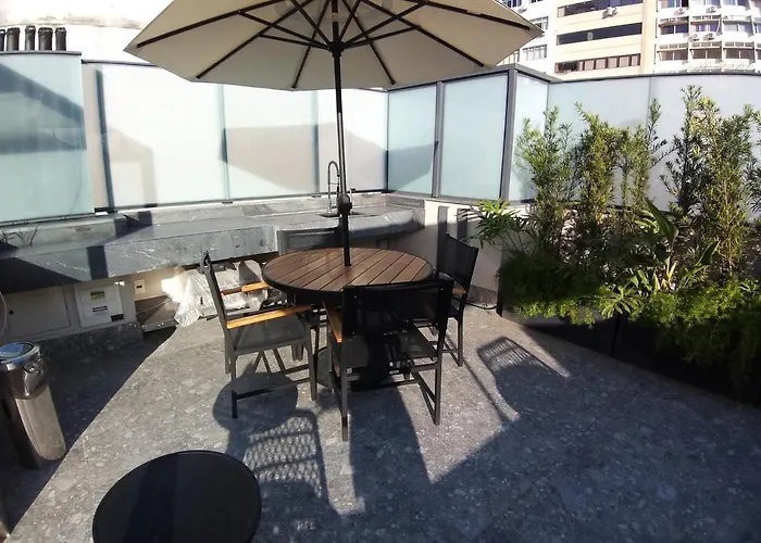 Huisdiervriedelijke Garden Em Predio Novo Ipanema. Rooftop Com Piscina Rio de Janeiro