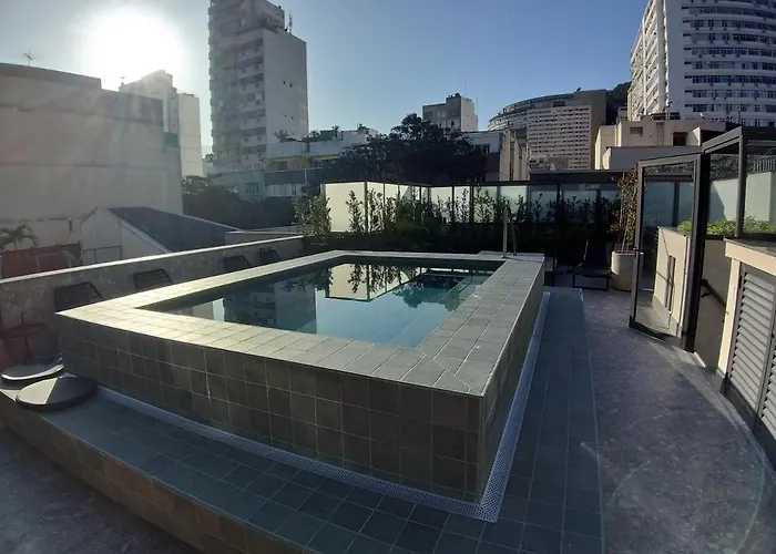 Huisdiervriedelijke Garden Em Predio Novo Ipanema. Rooftop Com Piscina Rio de Janeiro
