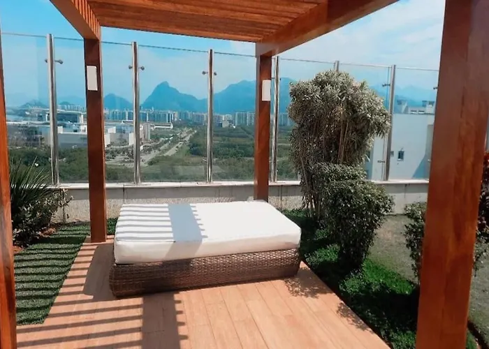 Pet friendly Apartamento Luxuoso Com Infra Completa Proximo A Praia Da Barra Da Tijuca Apartment Rio de Janeiro