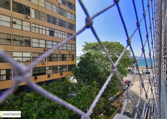 Enorme 3 Quartos Frente Mar Para 8 Pessoas