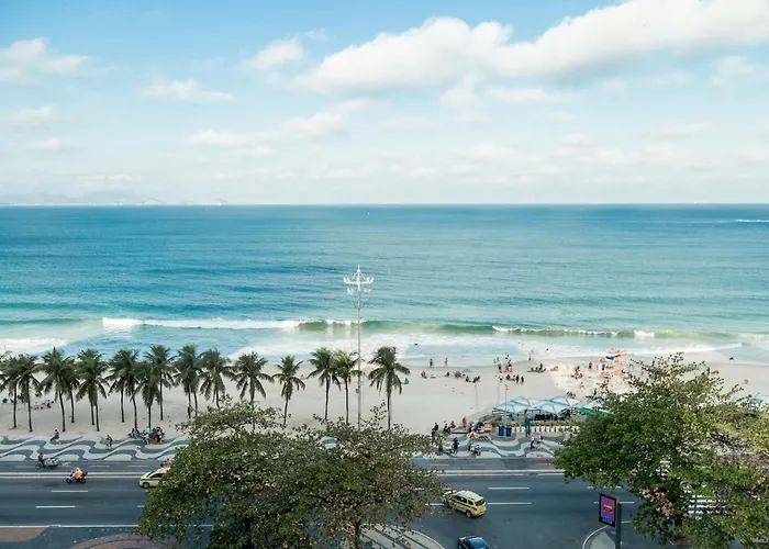 Pet friendly Studio Atlantica Copacabana Rio de Janeiro