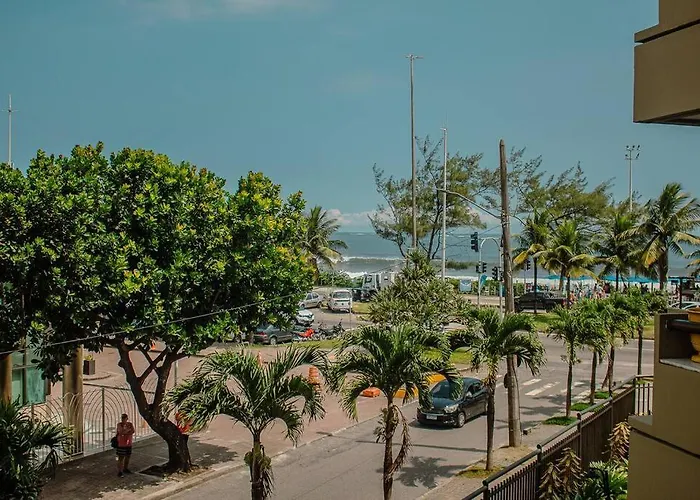 Apto Pe Na Areia Na Praia Da Barra Da Tijuca Appartamento Rio de Janeiro