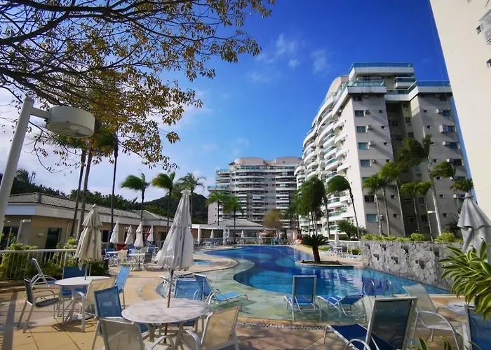 Cobertura Com Piscina E Churrasqueira No Barra Sunday Resort R1-001 Rio de Janeiro