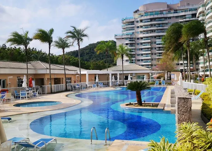 Cobertura Com Piscina E Churrasqueira No Barra Sunday Resort R1-001 Rio de Janeiro