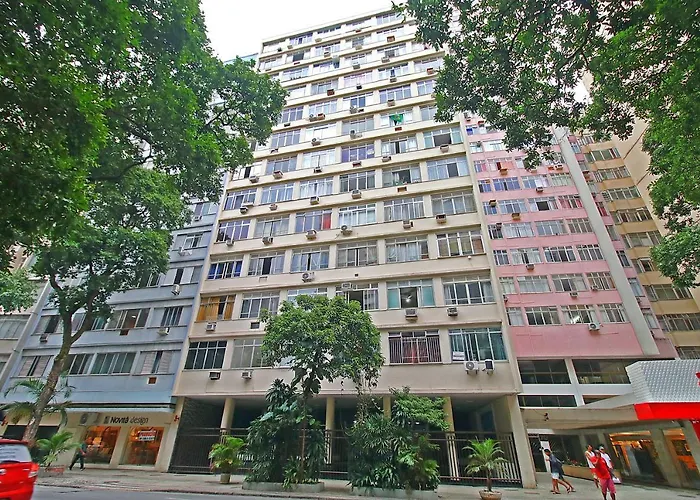 Fantastico 1 Quarto E Sala Em Copacabana Com Vista Para Natureza Río de Janeiro