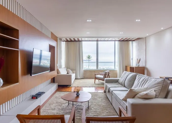 Exclusivo 4 Dorms. Frente Mar Em Ipanema Appartement Rio de Janeiro