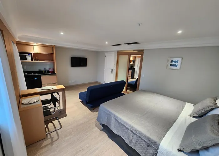 Appartamento Flat No Centro Da Barra Rio de Janeiro che accetta animali