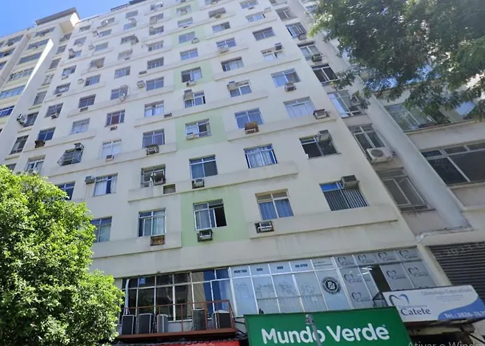 Boutique Studio Completo No Catete, Em Andar Alto, Com Vista Livre , Proximo Metro E Praia Do Flamengo, Ar , Wifi, Tv, Pauloangerami Rc214 Rio de Janeiro
