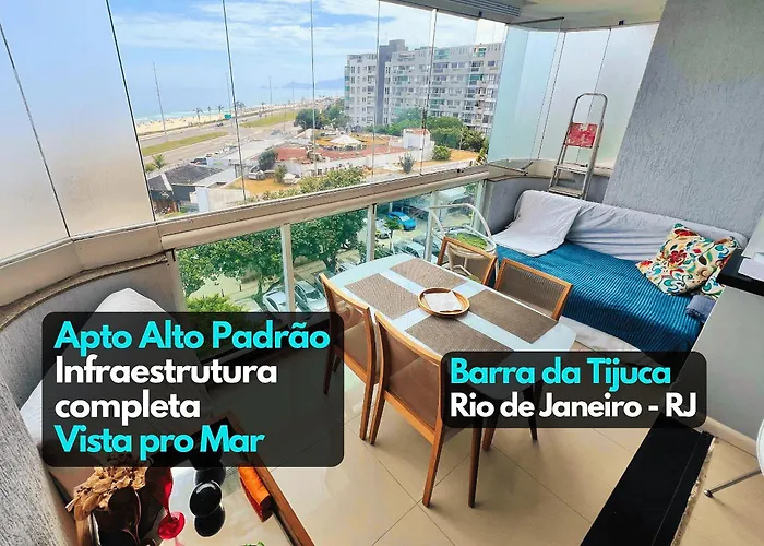 Condomínio Resort Beira Mar Vista Barra da Tijuca - Ar condicionado garagem Rio de Janeiro