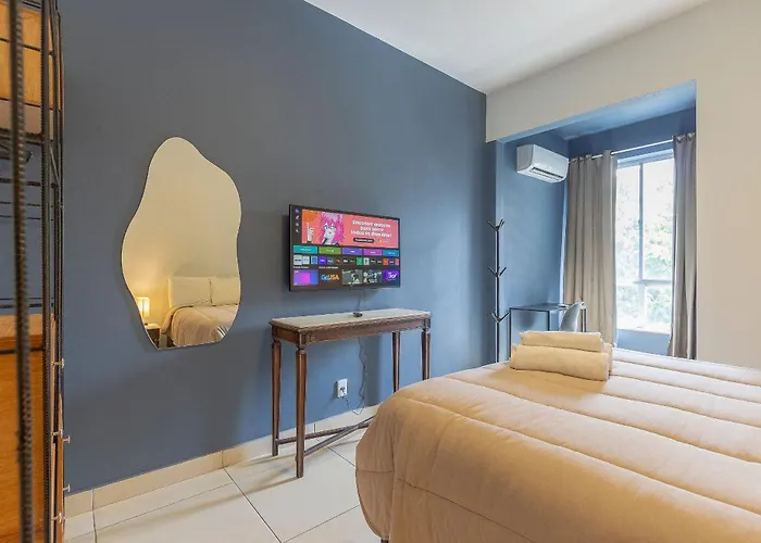 Pet friendly 3Qts Conforto: 100M Praia Copacabana-Ipanema Rio de Janeiro