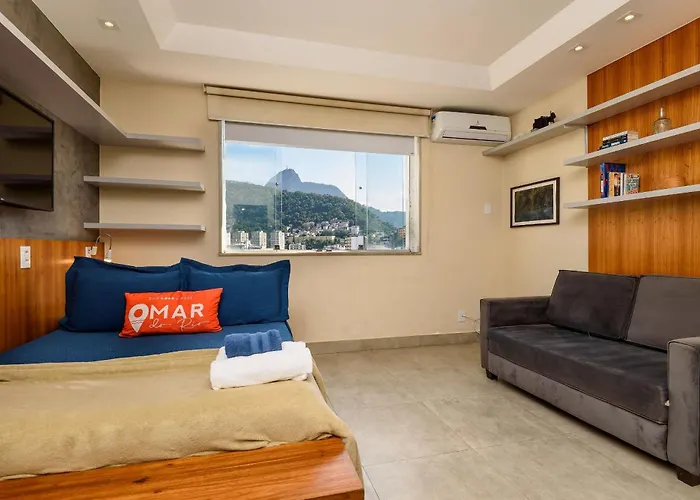 Loft Com Vista P/ O Cristo Redentor| Sqc 143D/1418