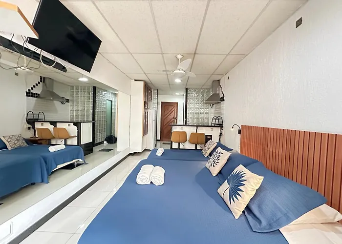 Apartamento Rio flat Mar Río de Janeiro admite animales