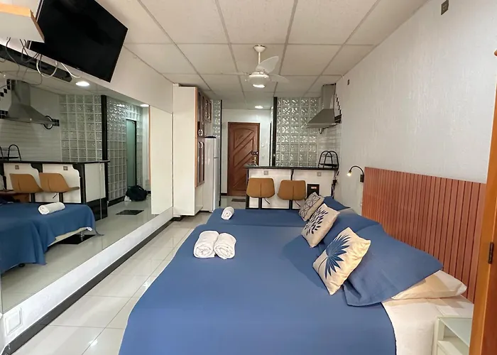Apartamento Rio flat Mar Río de Janeiro admite animales