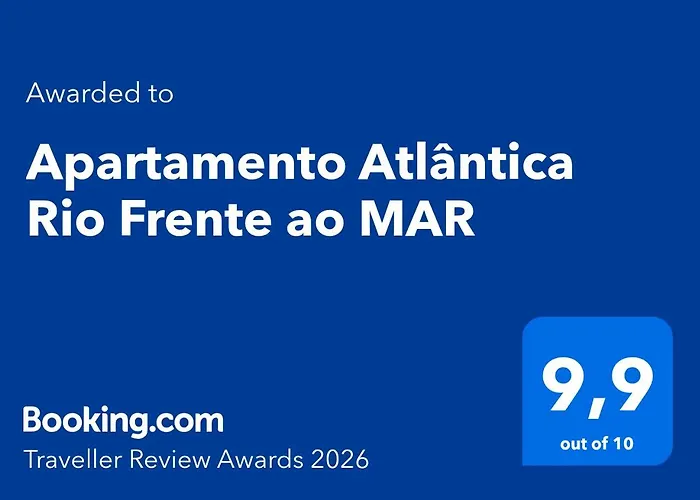 Apartamento Atlântica Rio Frente ao MAR