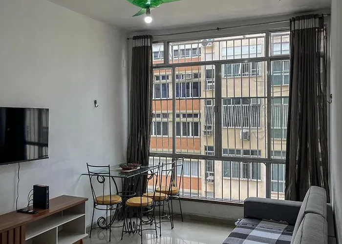 2 Quartos Em Copacabana A 240M Da Praia, Posto 2 Rio de Janeiro aceita animais de estimação