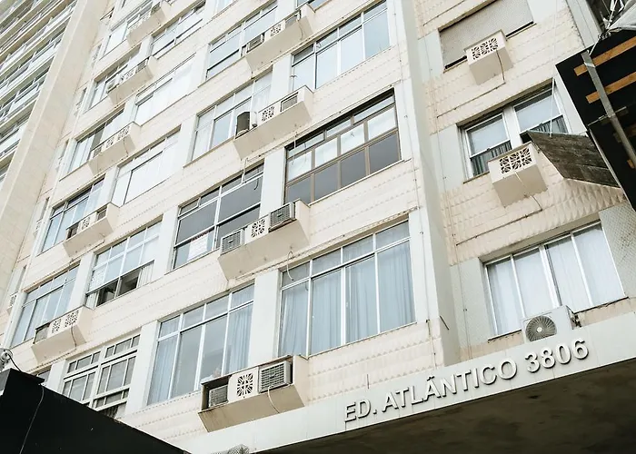 Loft Copacabana Avenida Atlantica Rio de Janeiro que aceita animais de estimação