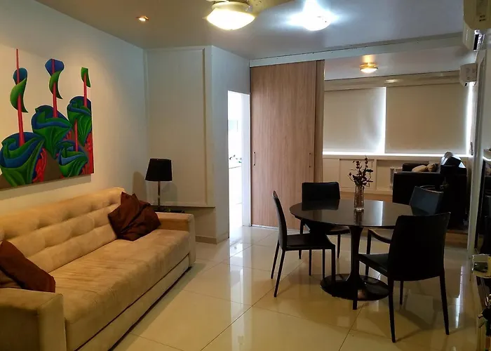 Flat De Luxo Com Piscinas E Jacuzzi No Leblon